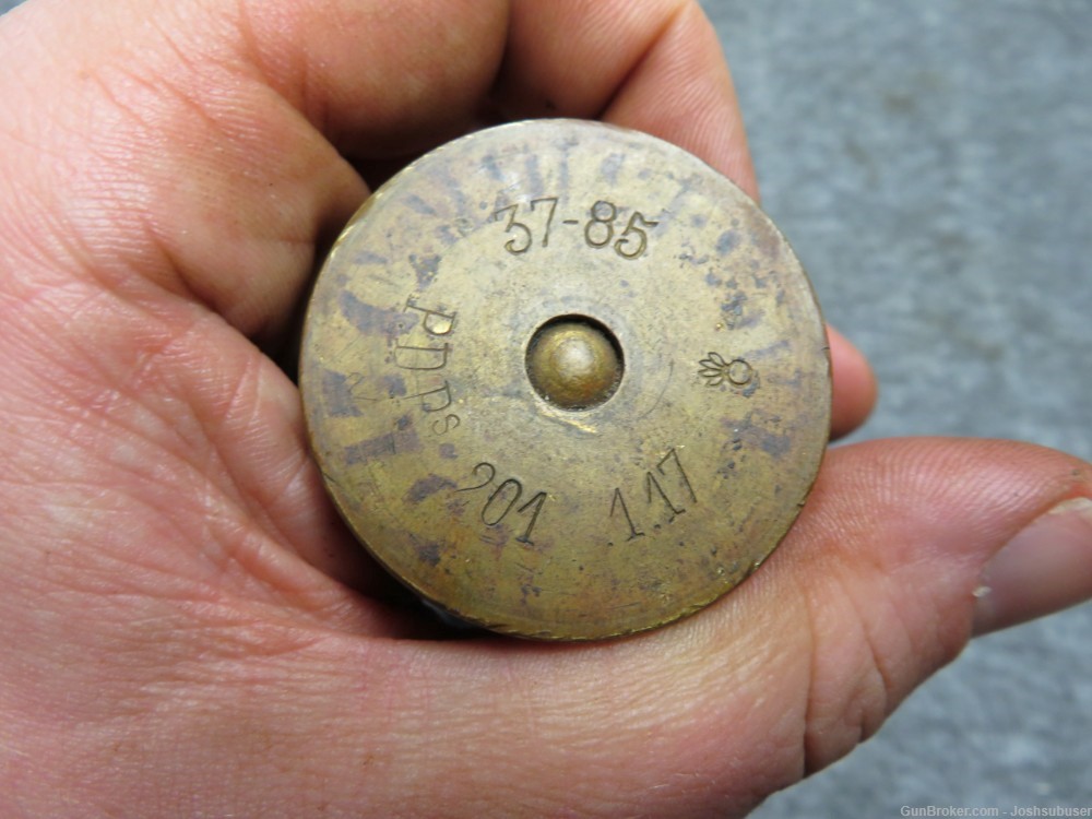 WWI FRENCH 37MM MODEL 1916 INFANTRY GUN ROUND-DATED 1917-img-2