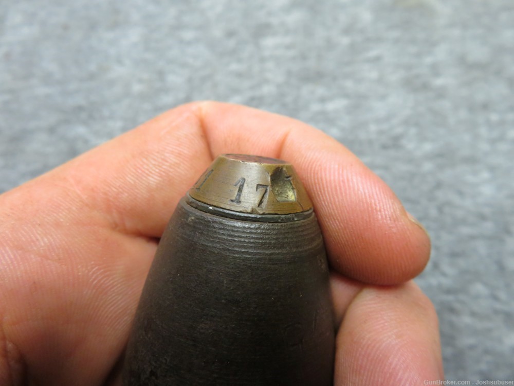 WWI FRENCH 37MM MODEL 1916 INFANTRY GUN ROUND-DATED 1917-img-5