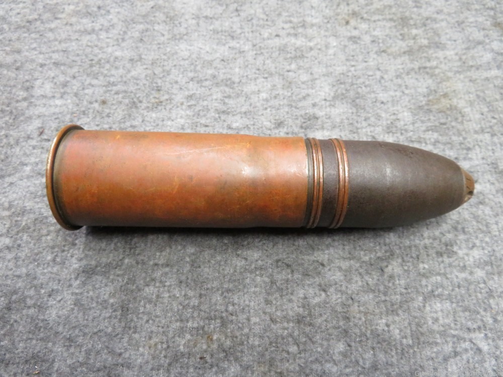 WWI FRENCH 37MM MODEL 1916 INFANTRY GUN ROUND-DATED 1917-img-0