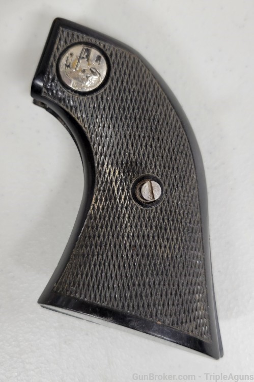 Unknown single action revolver plastic grips -img-0