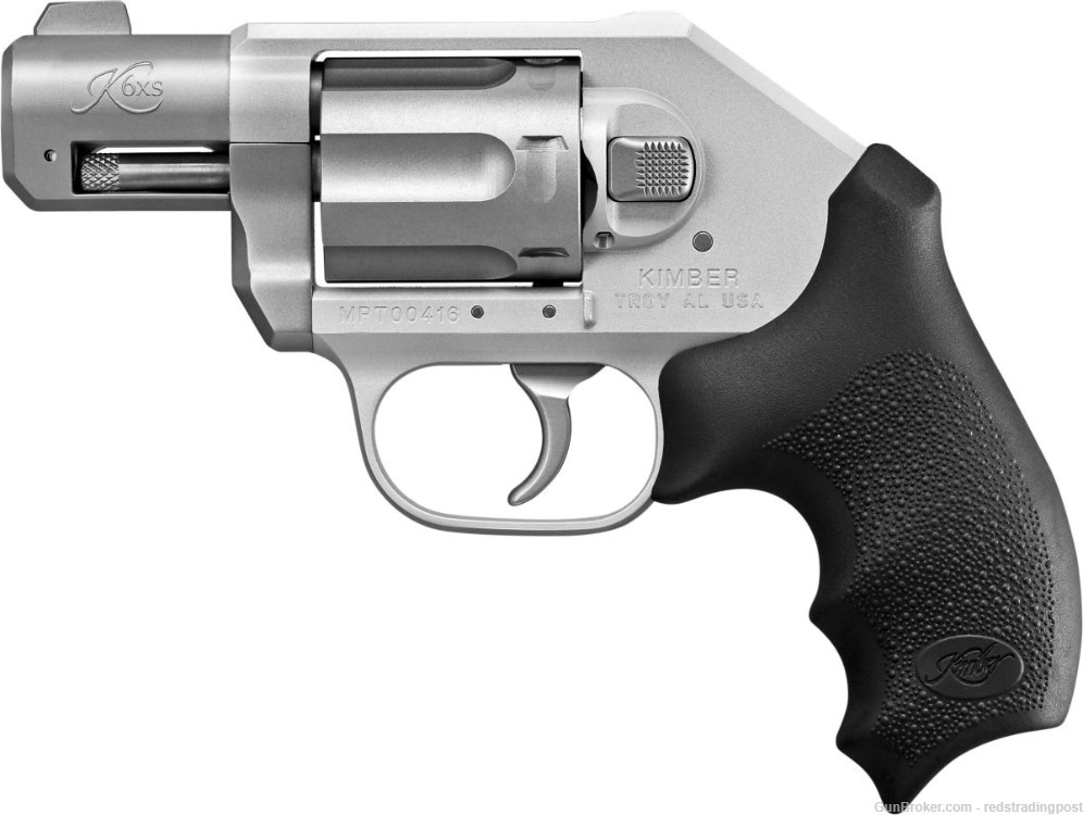 Kimber K6XS 2" Barrel 38 Spl +P SAO Stainless Steel Revolver 3400034CA-img-0