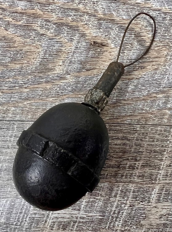 Original WWI Imperial German Eierhandgranate 1917NA egg Grenade ww1 (o373)-img-0