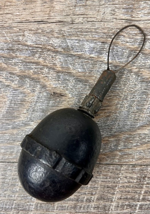 Original WWI Imperial German Eierhandgranate 1917NA egg Grenade ww1 (o373)-img-3