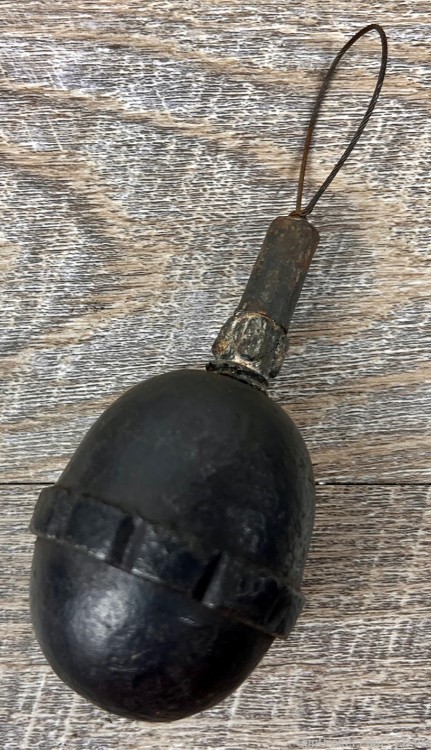 Original WWI Imperial German Eierhandgranate 1917NA egg Grenade ww1 (o373)-img-4