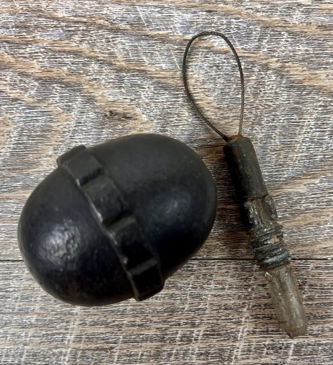 Original WWI Imperial German Eierhandgranate 1917NA egg Grenade ww1 (o373)-img-1