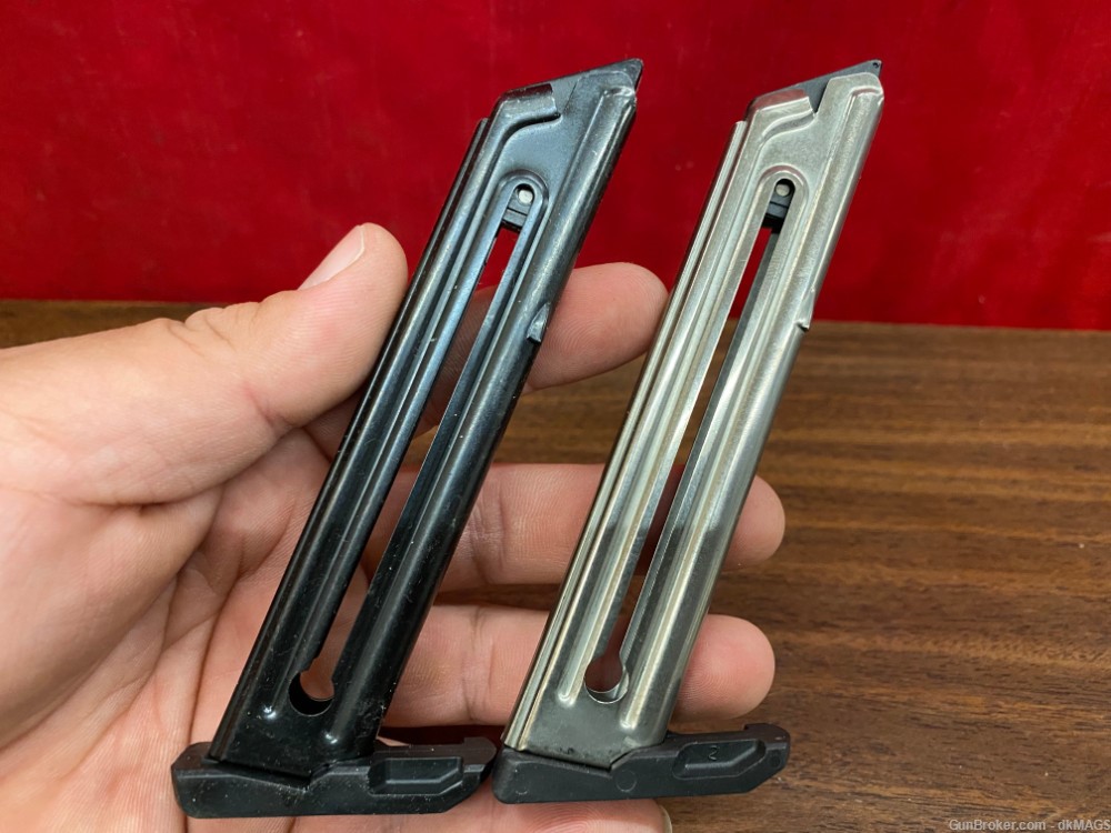 2 Ruger Mark III .22LR 10rd 22/45 Magazines Mags Clips-img-0