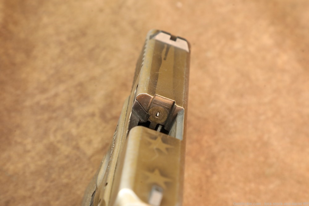 Glock 26 Gen 3 G26 9mm 3.25” Coyote Battle Worn Flag Sub-Compact Pistol -img-12