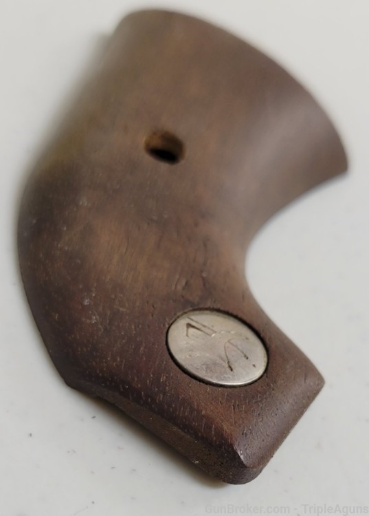 Unknown single action revolver grips left side chipped-img-1