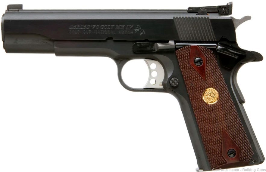 COLT 1911 GOLD CUP NATIONAL 1911 MATCH COLT CUP GOLD NATIONAL MATCH 9MM-img-1