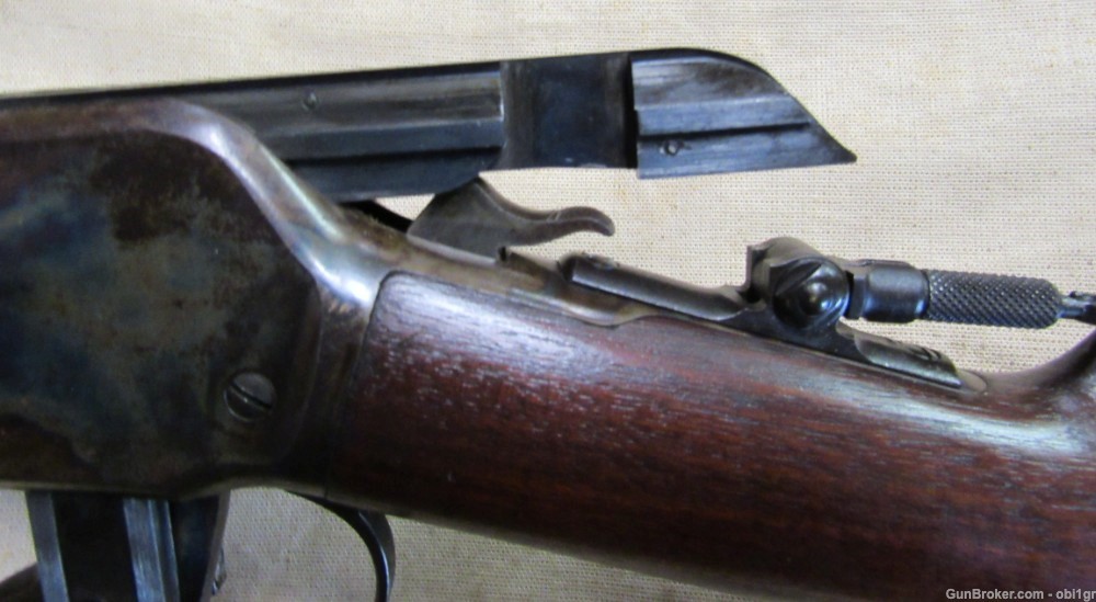 Super Original Winchester Model 1886 .45-90 Lever Acton Rifle 1898-img-45