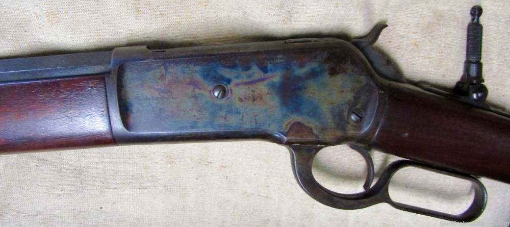 Super Original Winchester Model 1886 .45-90 Lever Acton Rifle 1898-img-10