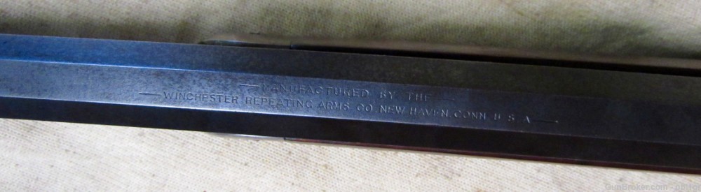Super Original Winchester Model 1886 .45-90 Lever Acton Rifle 1898-img-26