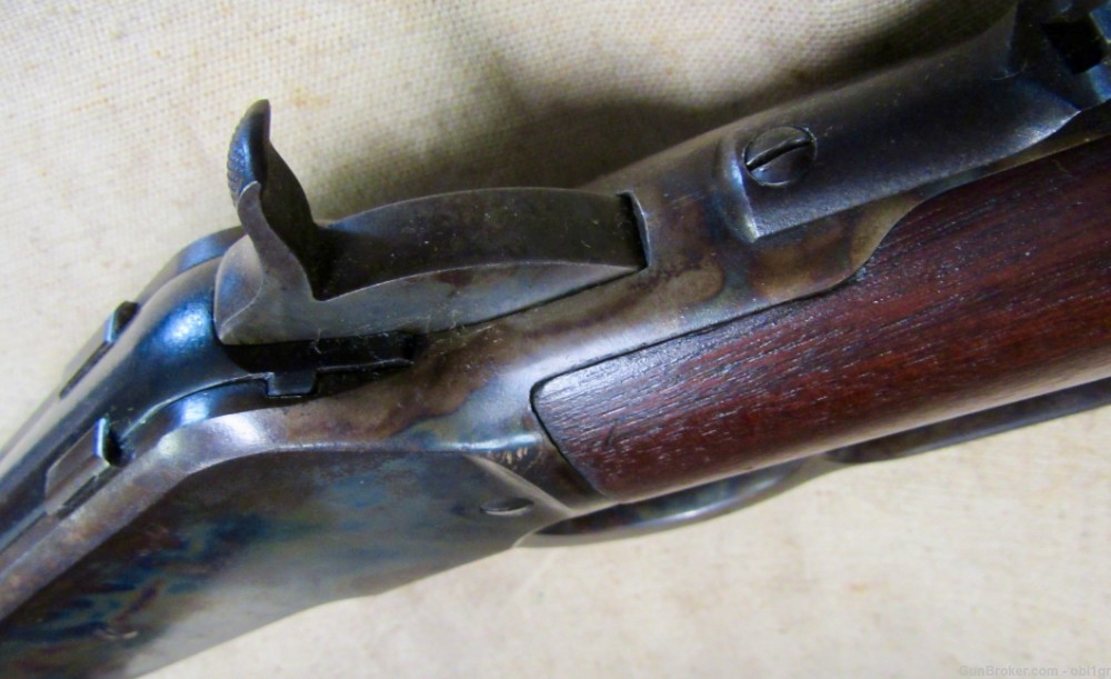 Super Original Winchester Model 1886 .45-90 Lever Acton Rifle 1898-img-9