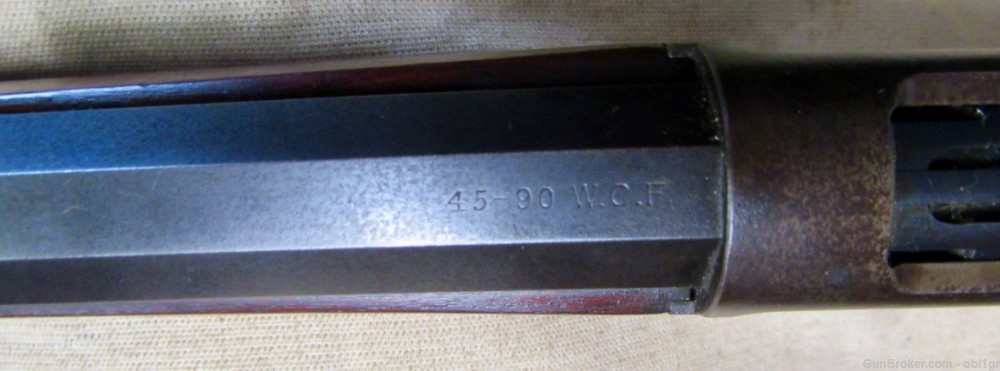 Super Original Winchester Model 1886 .45-90 Lever Acton Rifle 1898-img-6