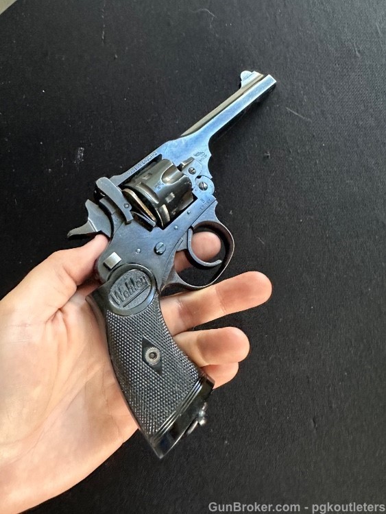 Singapore Police Webley Mark IV Double Action Revolver .38SW-img-21