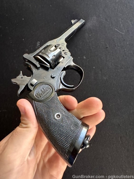 Singapore Police Webley Mark IV Double Action Revolver .38SW-img-11