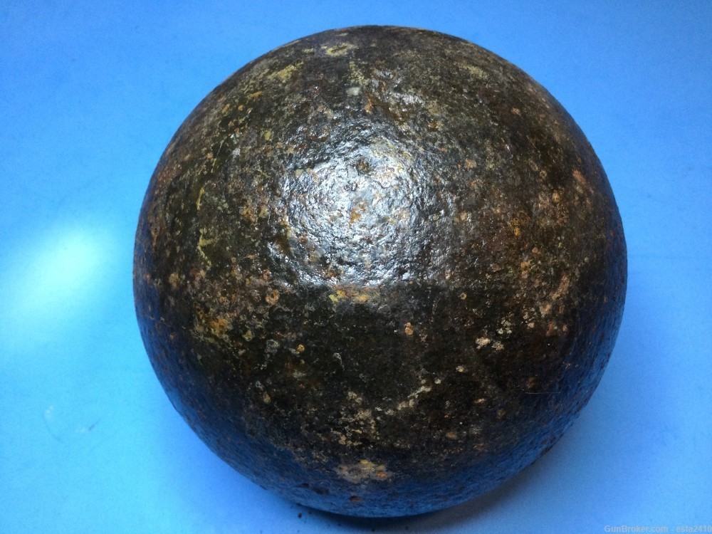 Civil War Federal 24LB Bormann Cannonball (shell) -img-1
