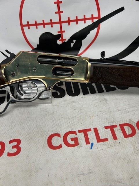 Henry H024 Side Gate 45-70 Lever Action Used-img-3
