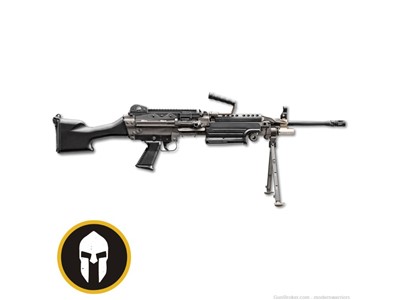 FN M249S Belt Fed - 18." Barrel (5.56 MM) Black