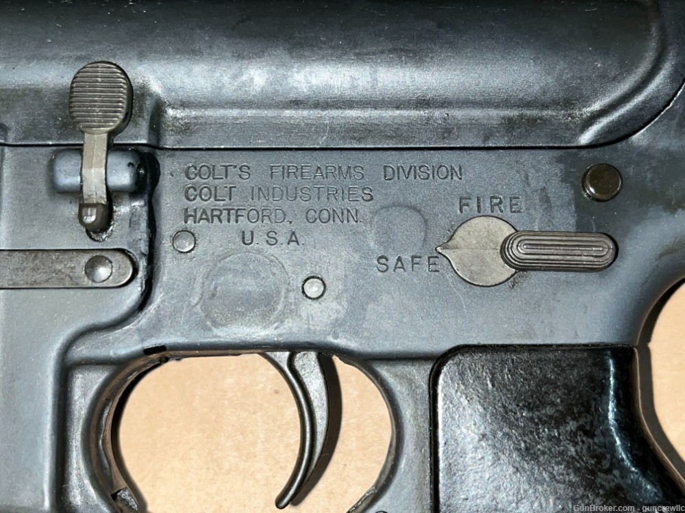 Vintage PREBAN SP-1 Colt Mfg SP1 A1 AR15 PRE-BAN 223 Vietnam Era Layaway-img-22