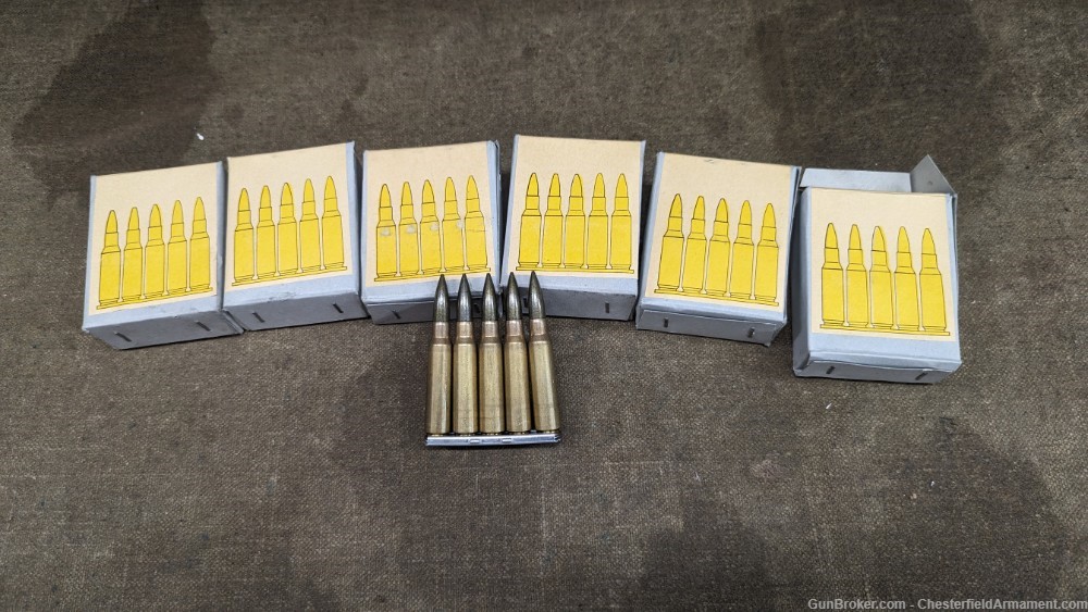 7.5x54mm French MAS FMJ ammo *Lot of 90 rounds*-img-0