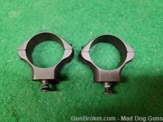 BLASER OLD STYLE 1" SCOPE RINGS. LOW-img-0