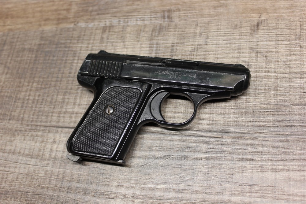 Original vintage Jennings J-22 J22 .22LR micro pistol!-img-3