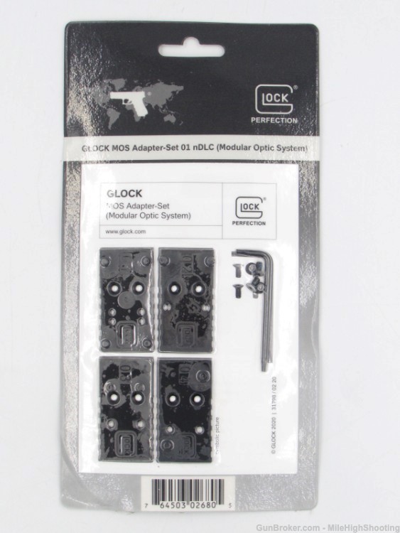 Glock MOS Adapter-Set 01 nDLC (Moduler Optic System) M.O.S.-img-1