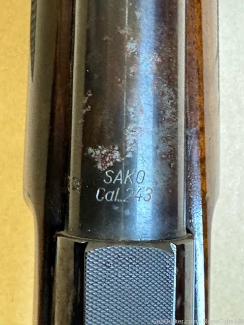 Sako L579 Forester .243win. Gunsmith Special  Missing Bolt (1959)-img-13