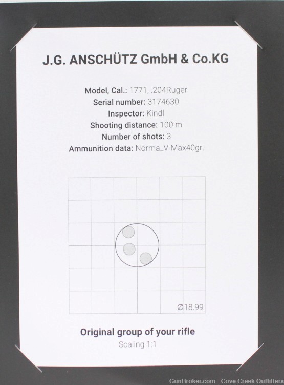 Anschutz 1771 D Walnut German Stock 204 Ruger 21.65" 013526 FREE Shipping-img-7