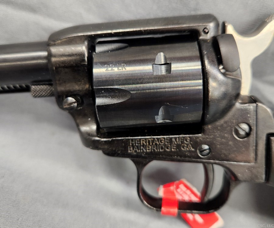 Heritage Rough Rider 22LR revolver 6.5" with black pearl grips new-img-13