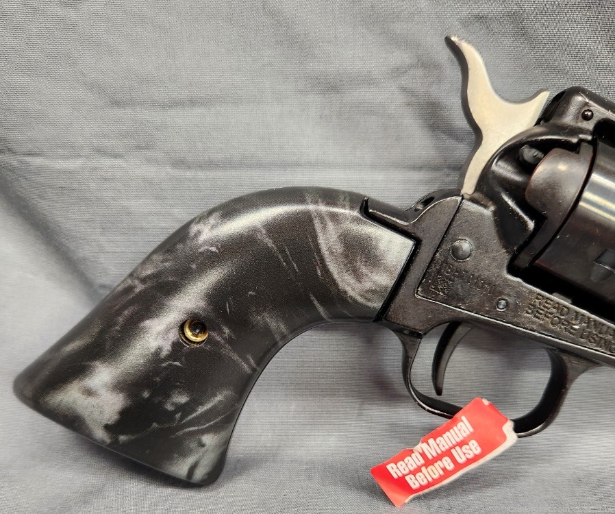 Heritage Rough Rider 22LR revolver 6.5" with black pearl grips new-img-1