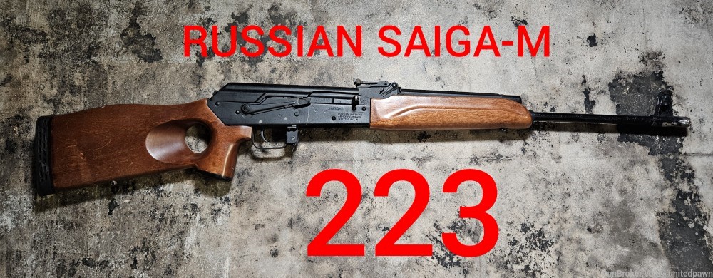 Unconverted Russian Saiga M 223 rem izhmash-img-29
