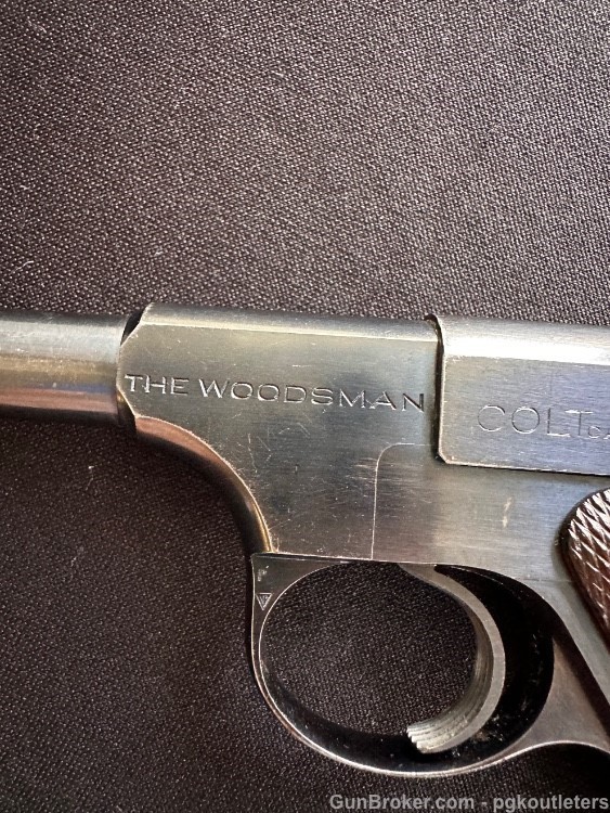 Colt Woodsman Target Model Semi-Auto Pistol .22LR-img-3