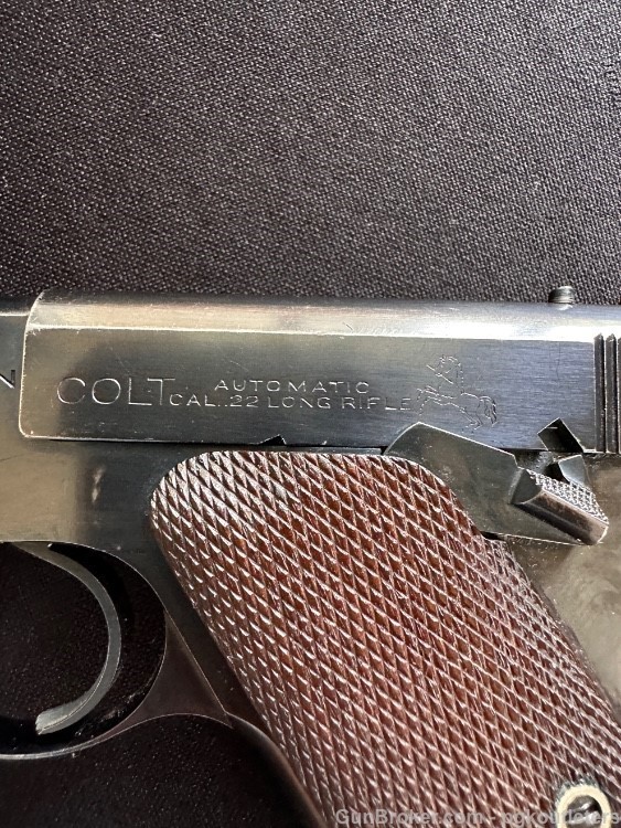 Colt Woodsman Target Model Semi-Auto Pistol .22LR-img-4