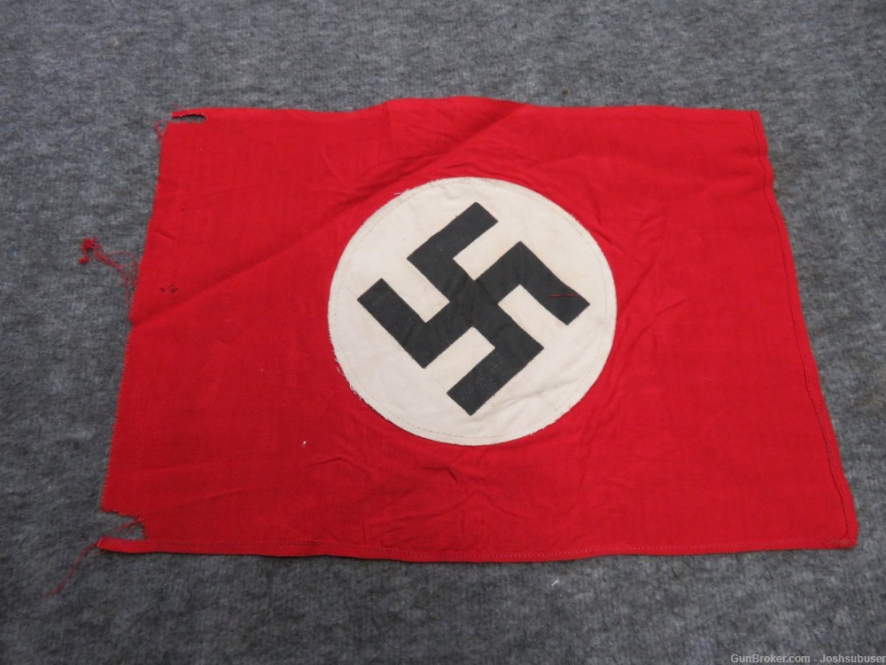WWII GERMAN NSDAP / NATIONAL FLAG-NICE DISPLAY SIZE-img-0