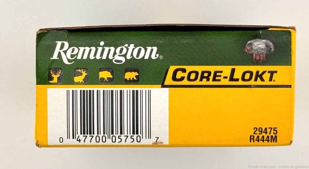 Remington Ammunition 29475 444 Marlin 240 GR Soft Point Core Lokt - 20 RDS-img-2