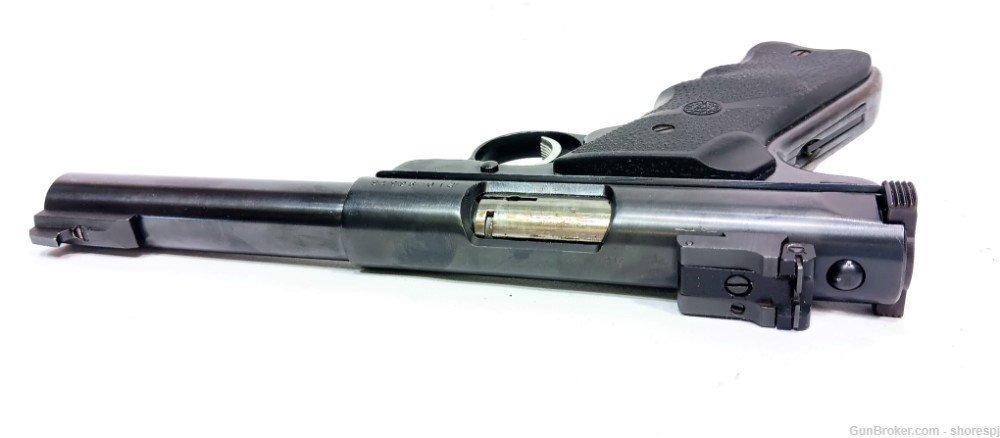 Ruger Mark II .22LR Semi-Auto Target Pistol (7", blued, heavy barrel)-img-4