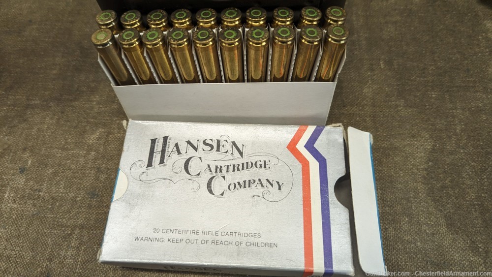 Hansen Cartridge Co 7.92mm (8mm Mauser) 198-gr FMJ 20-round box-img-0