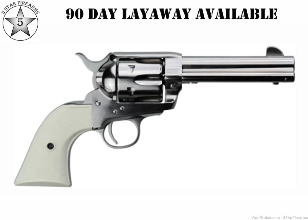 PIETTA 1873 GUNFIGHTER .357 Magnum 4.75" Layaway Available! -img-0