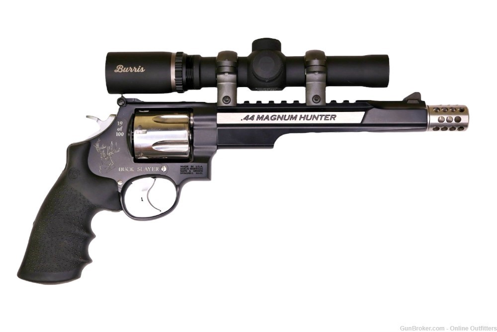Custom Smith & Wesson 629 PC Buck Slayer 44 Mag 7.5" Scope Combo #11 of 100-img-2