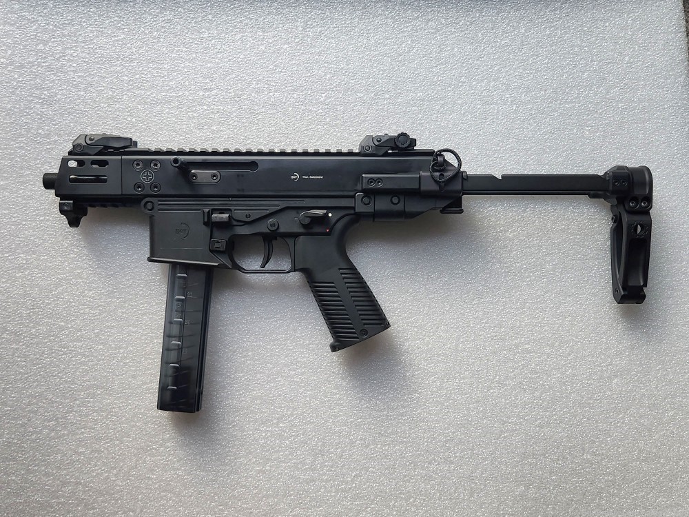 B&T GHM9 Gen 2 Compact Pistol 9mm 4.3" GHM9C w/ Telescoping Brace Mod 1C-img-3