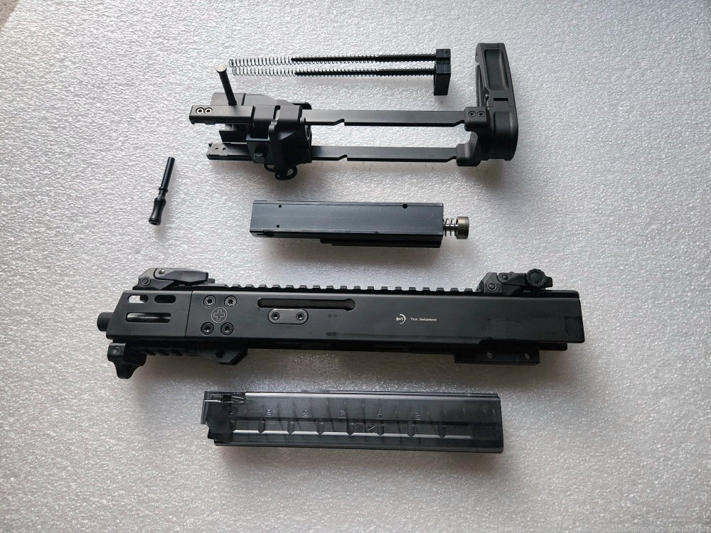 B&T GHM9 Gen 2 Compact Pistol 9mm 4.3" GHM9C w/ Telescoping Brace Mod 1C-img-13