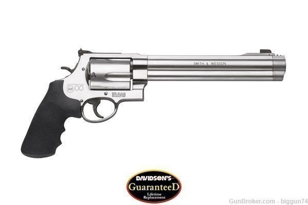 NIB S&W Smith & Wesson SW 500 8.4" SS 5 Round 163500 Compensated-img-0