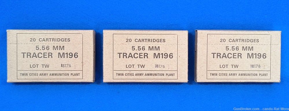 M196 Tracer 5.56mm Ammo -img-0