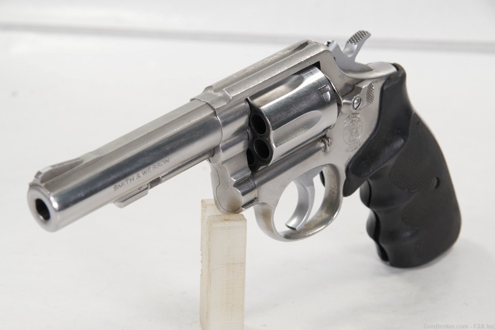 Smith and Wesson Model 64-2, .38spl, S&W Model 64, 4", Stainless Steel-img-3