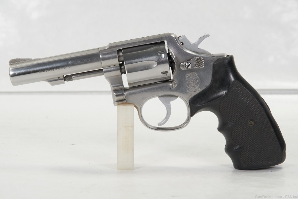 Smith and Wesson Model 64-2, .38spl, S&W Model 64, 4", Stainless Steel-img-1