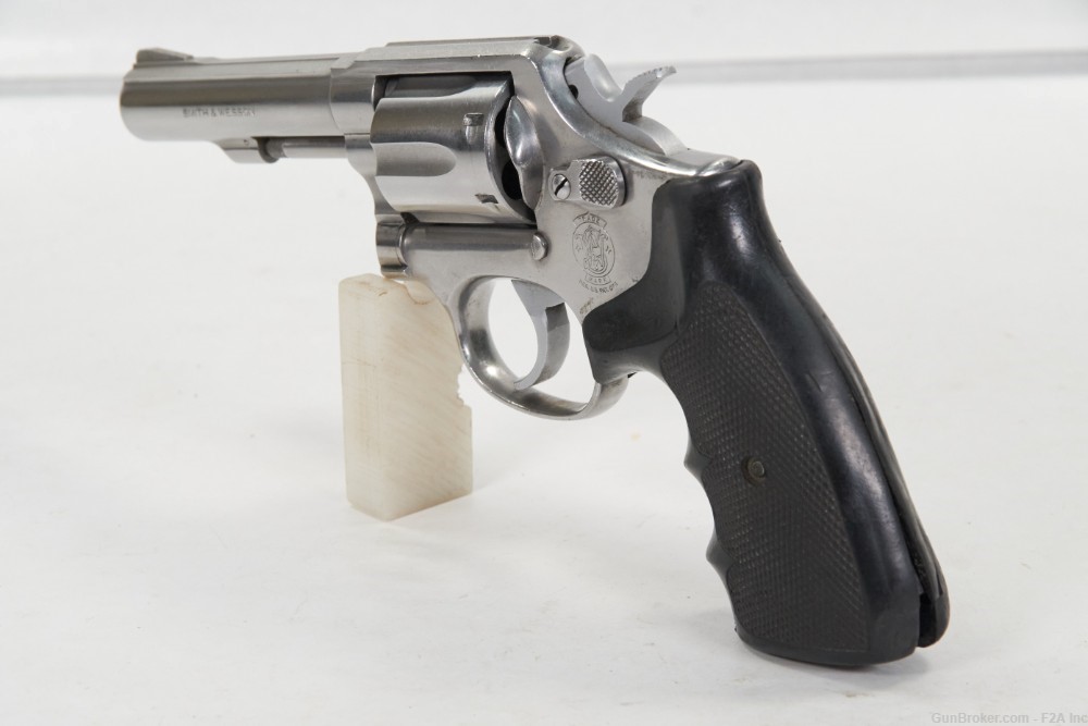 Smith and Wesson Model 64-2, .38spl, S&W Model 64, 4", Stainless Steel-img-5