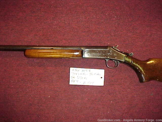 BK# 317 - H&R Topper Model 48 - 16 Ga Shotgun-img-0