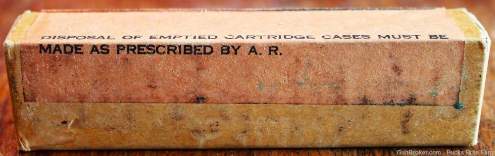 Full Vintage Box of Cal. "45 ACP M1911" U.S. Pistol Ball Western Cartridge -img-3